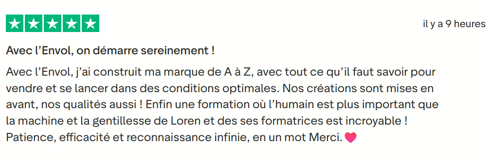 avis aurélie envol digital