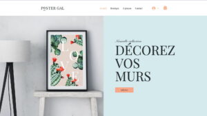 exemple boutique en ligne artisane créatrice sur Wix